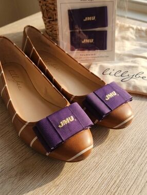 JMU James Madison University Lillybee U Shoe Clips NCAA Sorority Cheer  Alumna📣